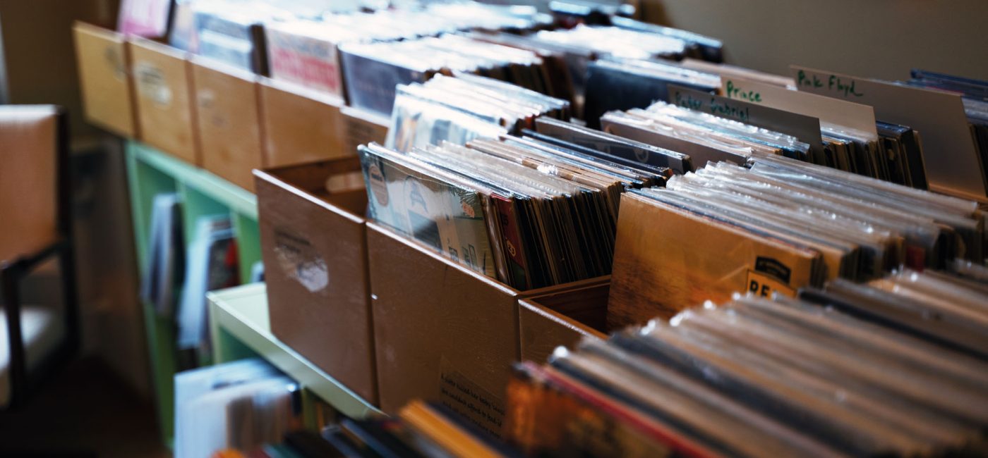 Shelf of Vinyls